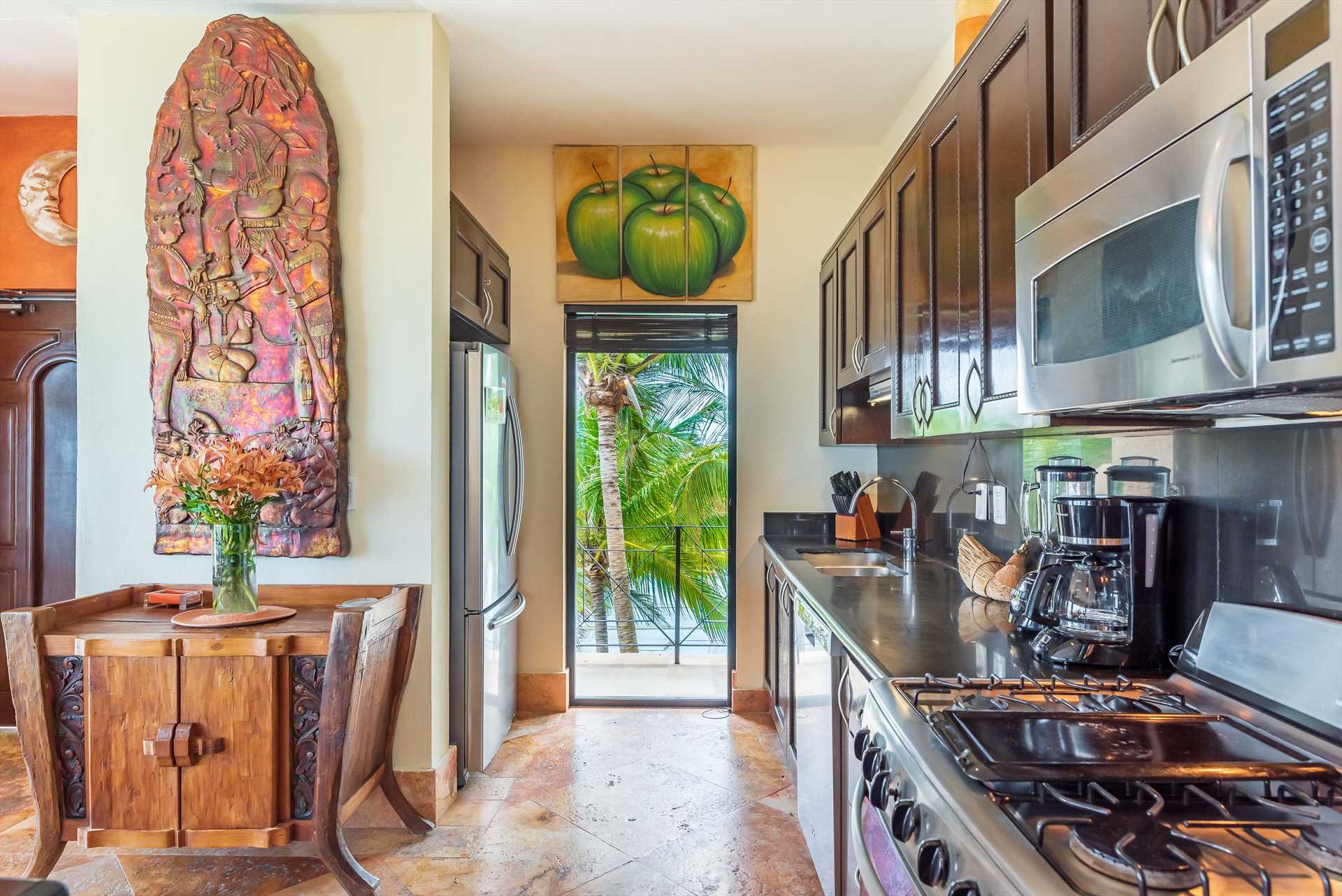 Stainless Steel Appliances + Kitchen