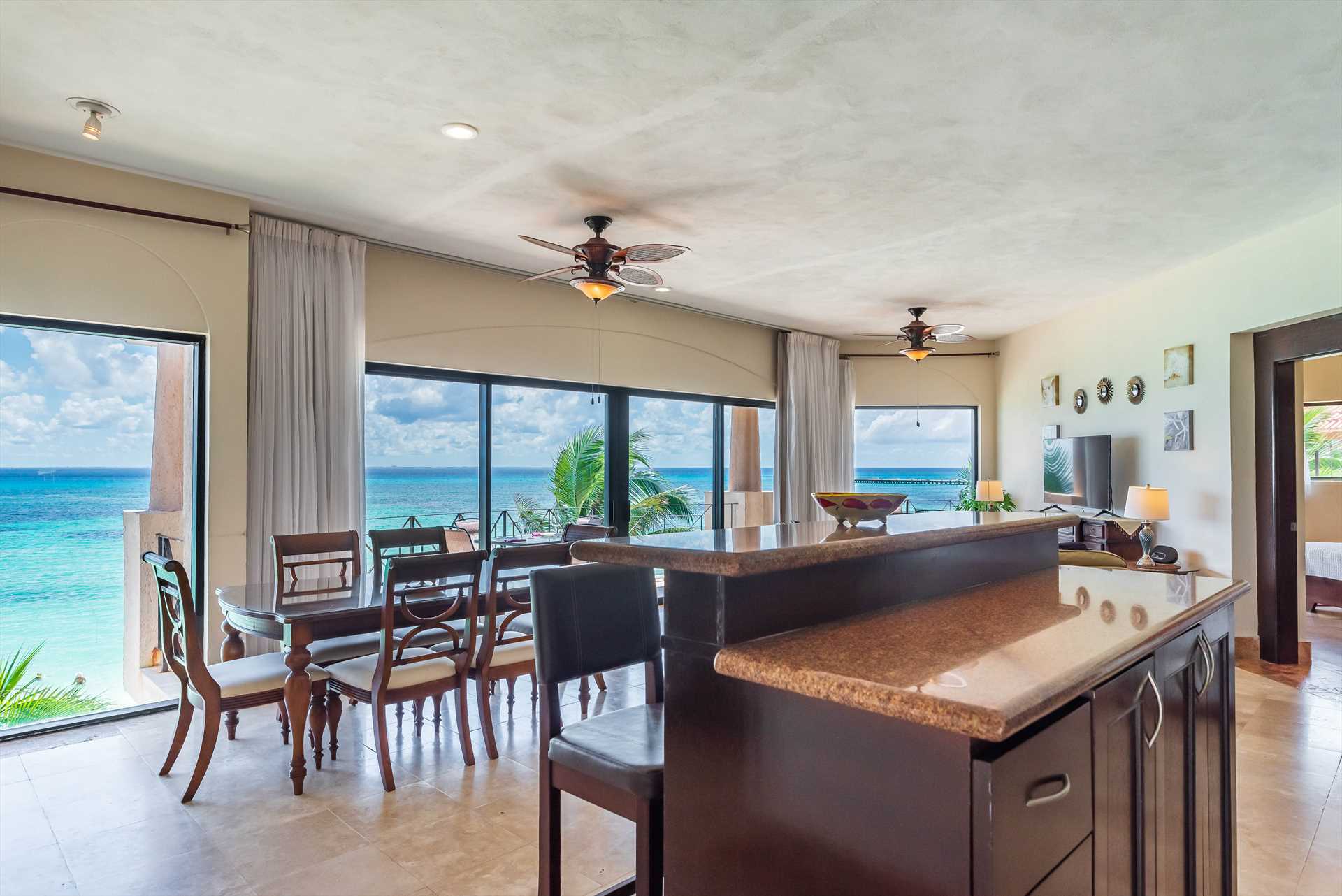 Enjoy Ocean Views Even From the Kitchen