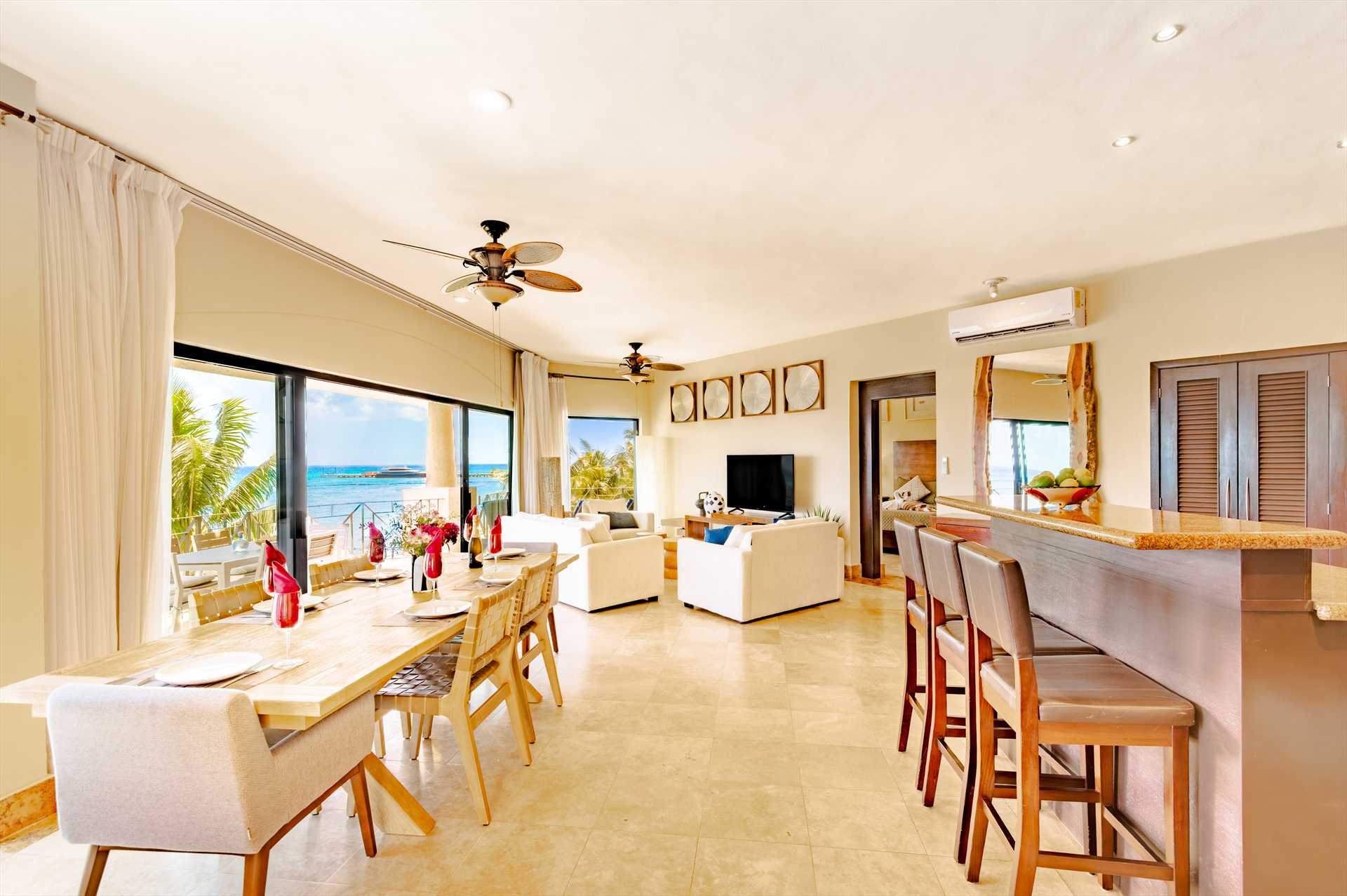 Spacious Living, Dining 