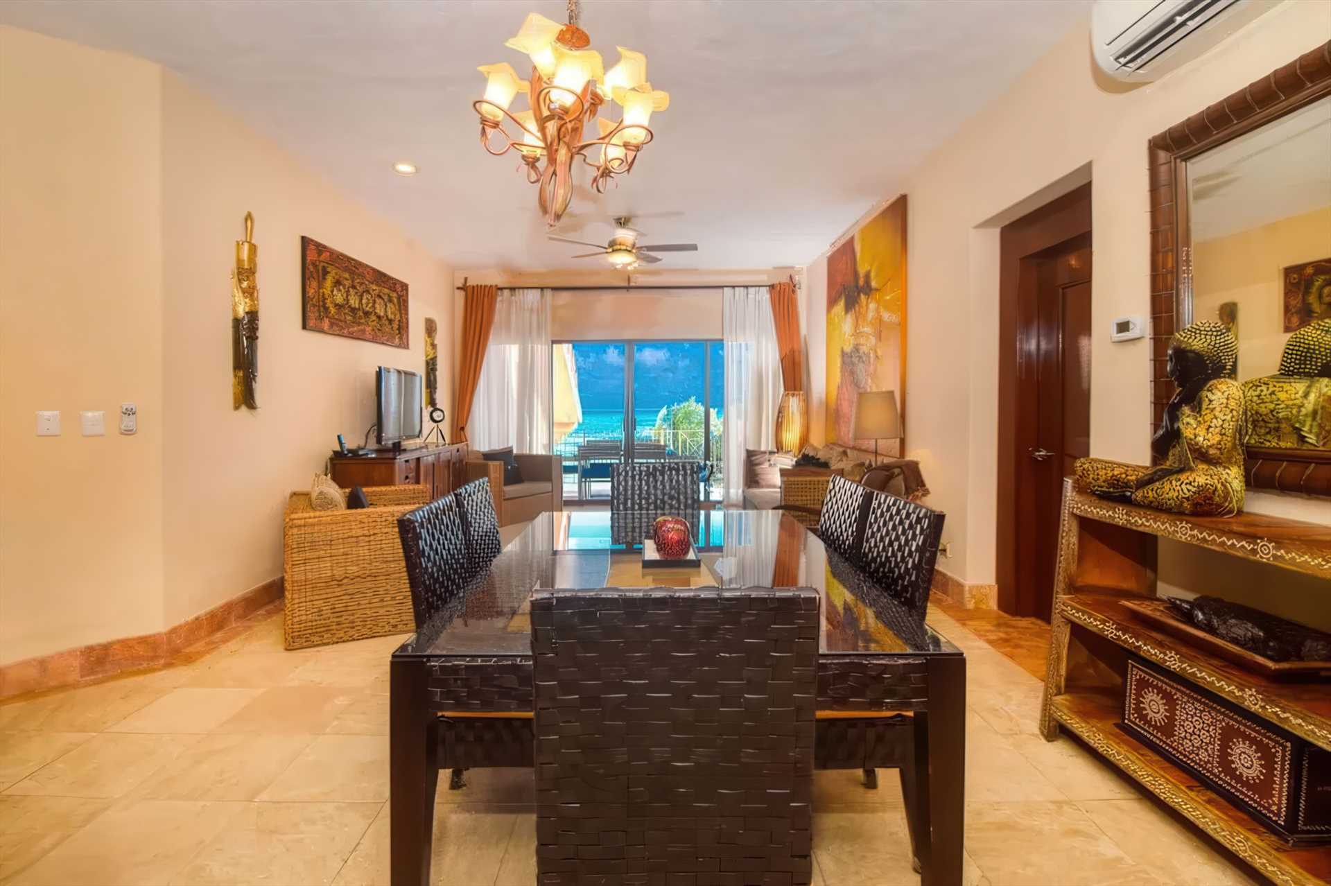 Stunning ocean views from all the common areas of the condo!